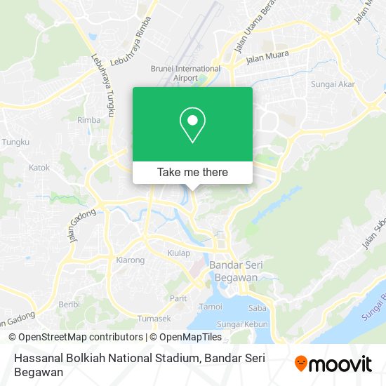 Hassanal Bolkiah National Stadium map