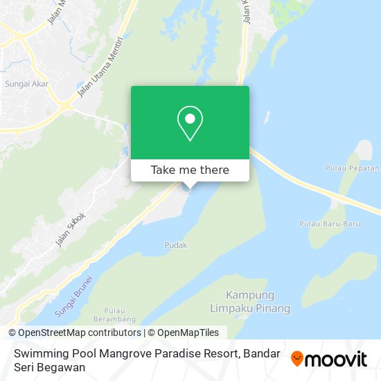 Peta Swimming Pool Mangrove Paradise Resort