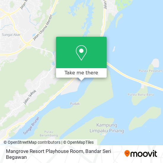 Mangrove Resort Playhouse Room map