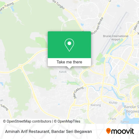 Aminah Arif Restaurant map
