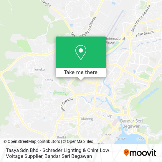 Tasya Sdn Bhd - Schreder Lighting & Chint Low Voltage Supplier map