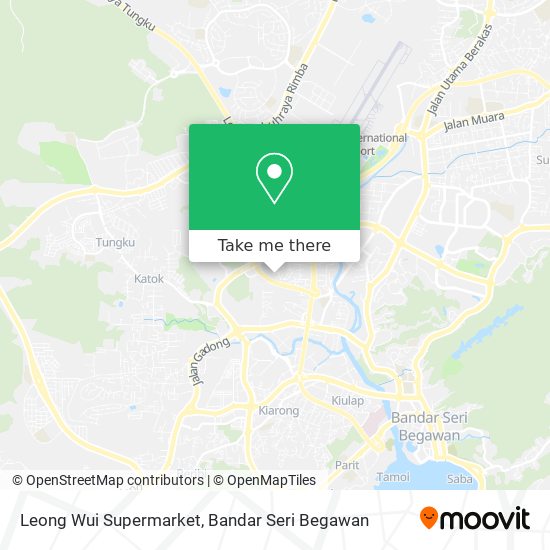 Leong Wui Supermarket map