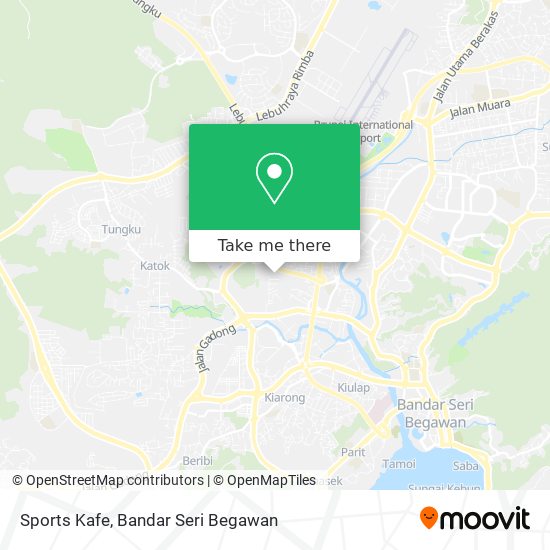 Sports Kafe map