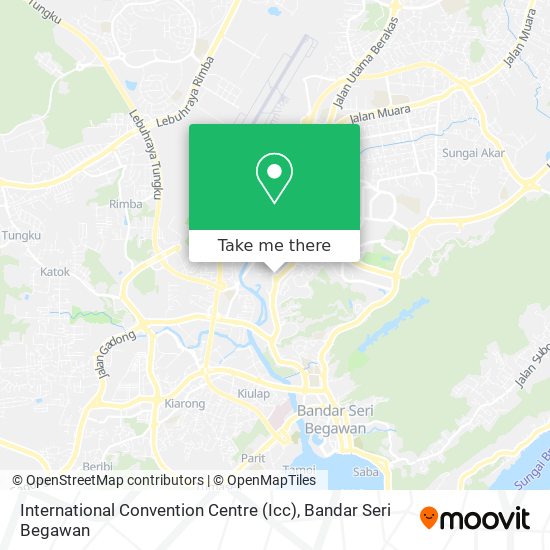 International Convention Centre (Icc) map