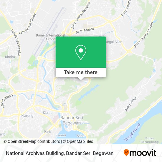 National Archives Building map