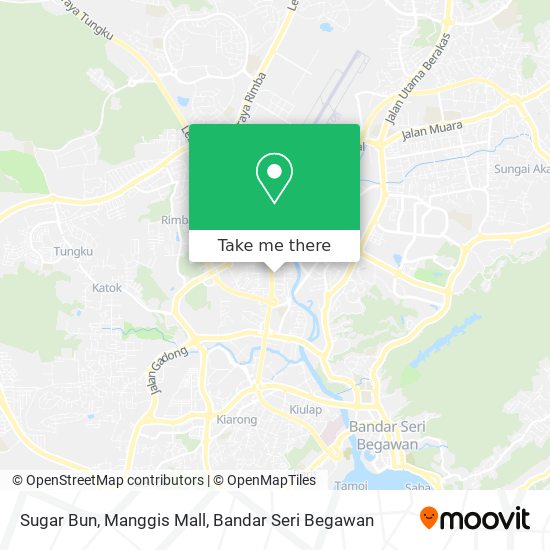 Sugar Bun, Manggis Mall map