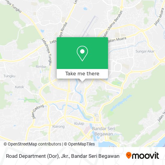 Road Department (Dor), Jkr. map