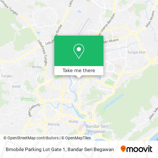 Bmobile Parking Lot Gate 1 map