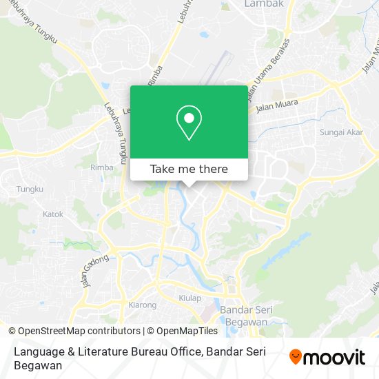 Language & Literature Bureau Office map
