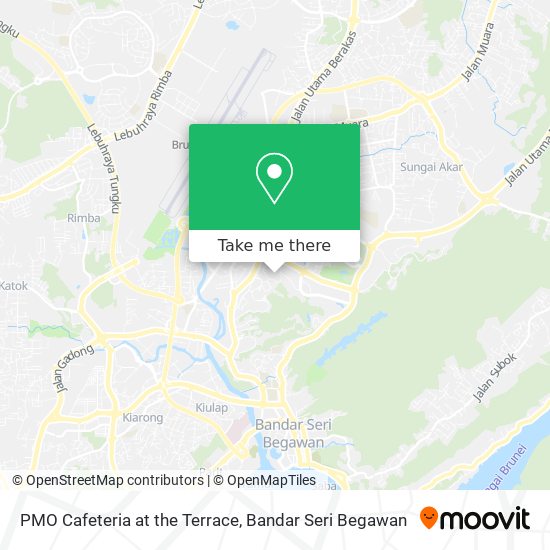 PMO Cafeteria at the Terrace map