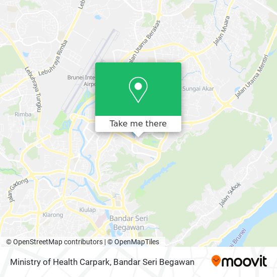 Ministry of Health Carpark map