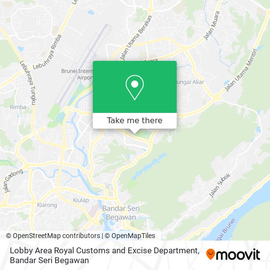Lobby Area Royal Customs and Excise Department map