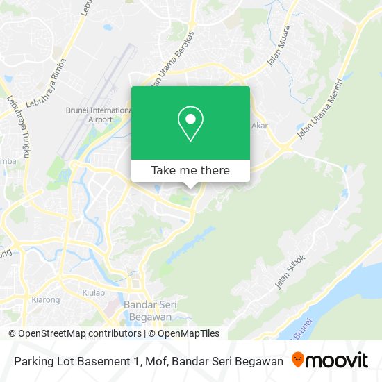 Parking Lot Basement 1, Mof map