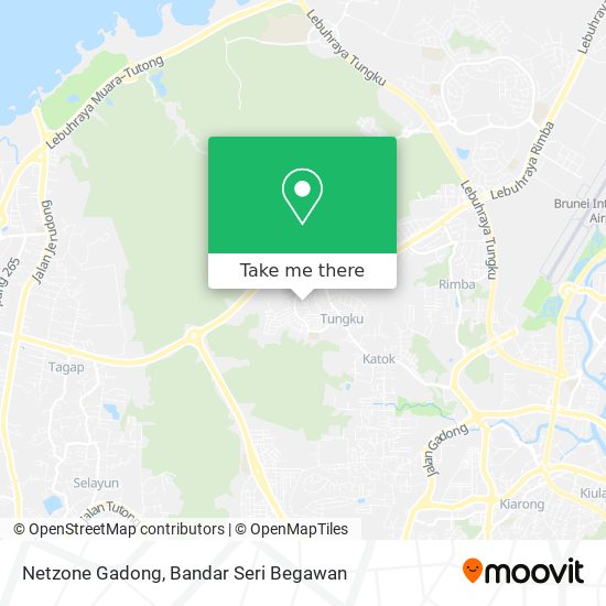 Netzone Gadong map