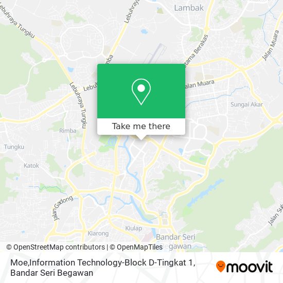 Moe,Information Technology-Block D-Tingkat 1 map