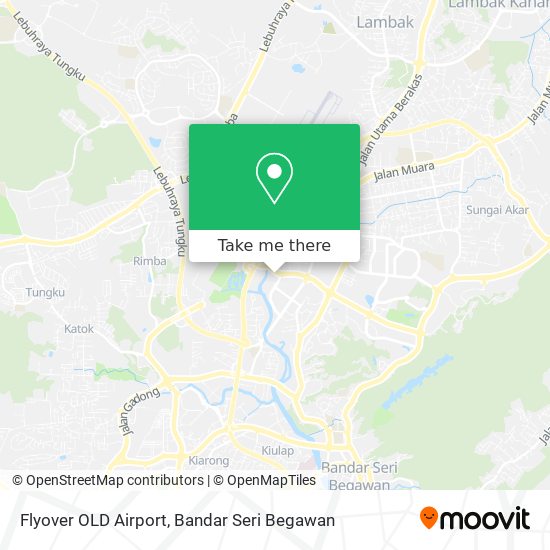 Flyover OLD Airport map