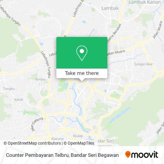 Counter Pembayaran Telbru map