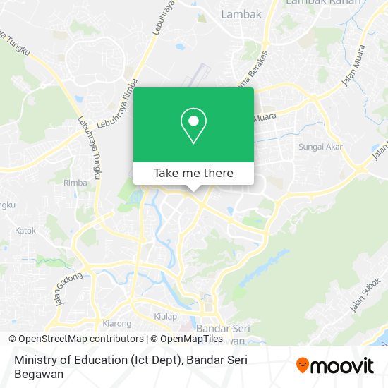 Ministry of Education (Ict Dept) map