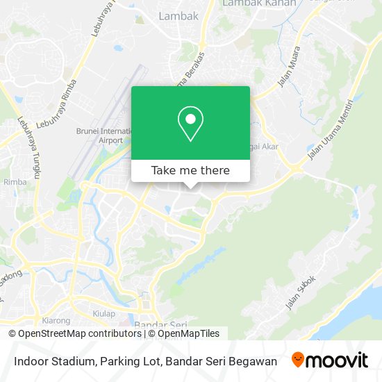 Indoor Stadium, Parking Lot map