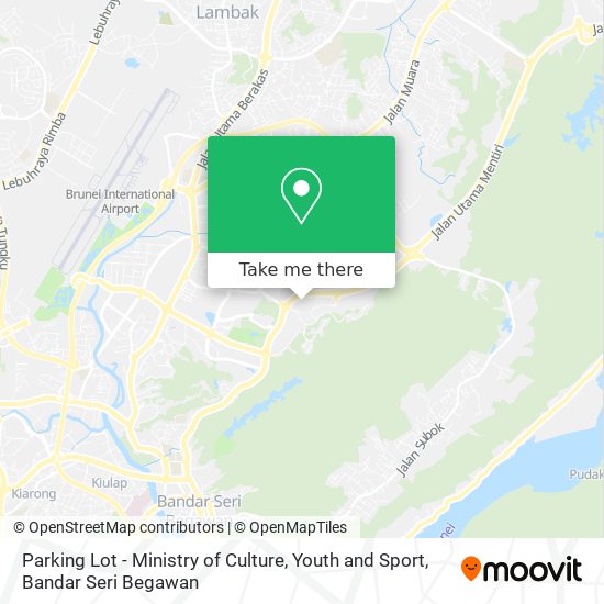 Parking Lot - Ministry of Culture, Youth and Sport map