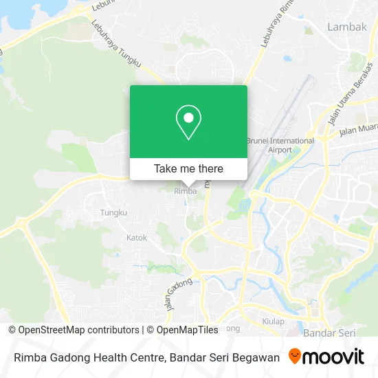 Rimba Gadong Health Centre map