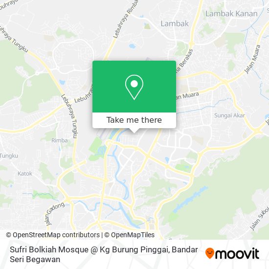 Peta Sufri Bolkiah Mosque @ Kg Burung Pinggai