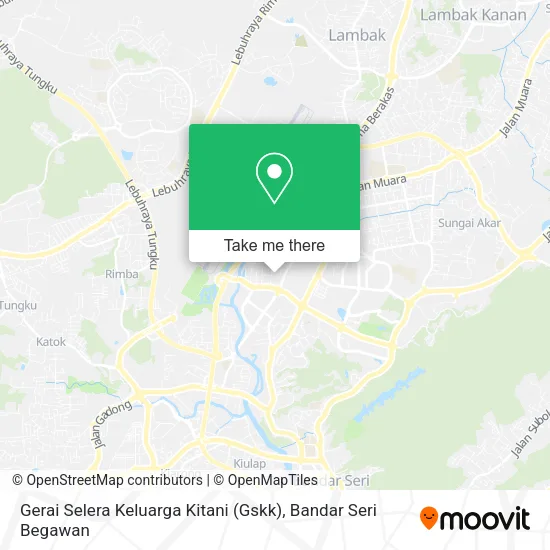 Gerai Selera Keluarga Kitani (Gskk) map