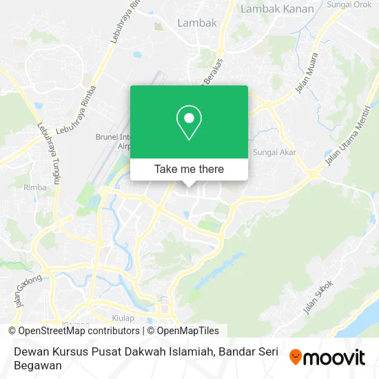 Dewan Kursus Pusat Dakwah Islamiah map