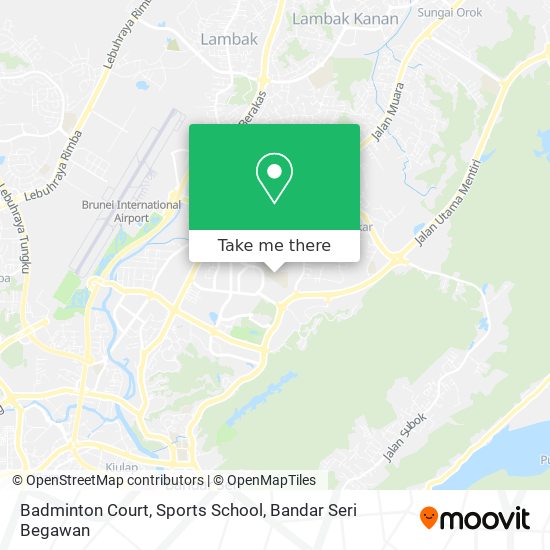 Badminton Court, Sports School map