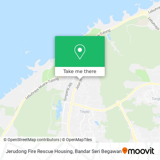 Jerudong Fire Rescue Housing map