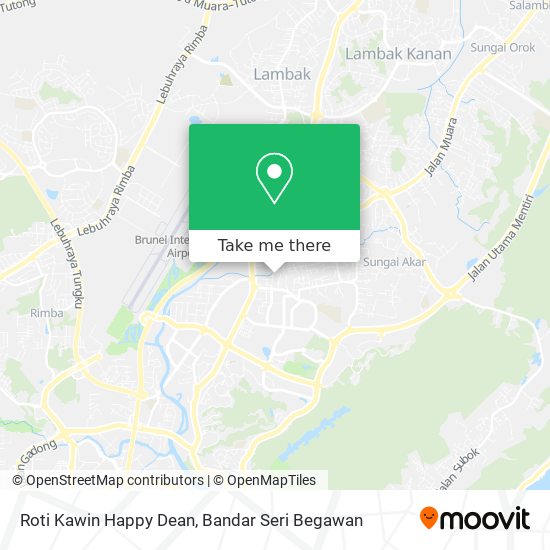 Roti Kawin Happy Dean map