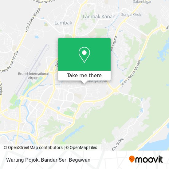 Warung Pojok map
