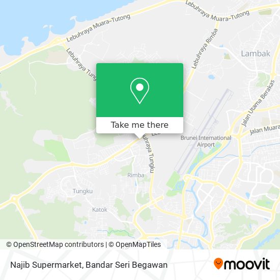 Najib Supermarket map