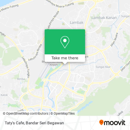 Taty's Cafe map