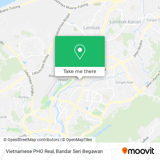 Vietnamese PHO Real map