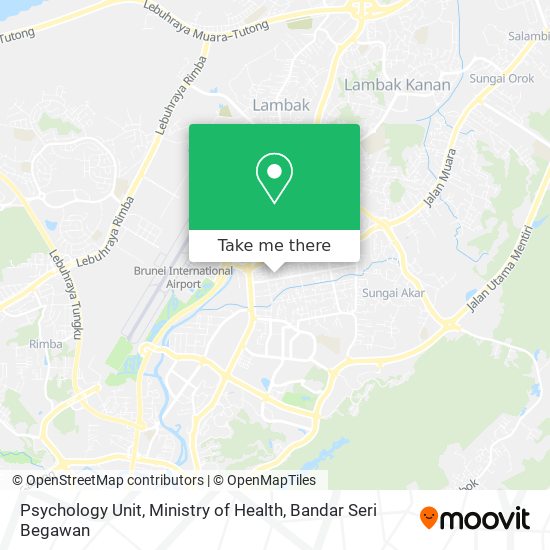 Psychology Unit, Ministry of Health map