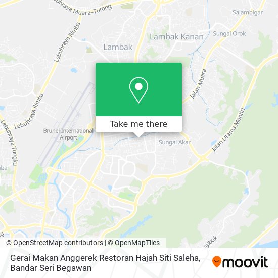 Gerai Makan Anggerek Restoran Hajah Siti Saleha map