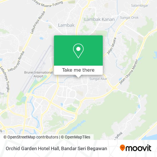 Orchid Garden Hotel Hall map