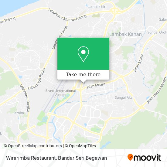Wirarimba Restaurant map
