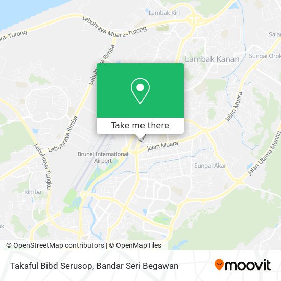 Takaful Bibd Serusop map