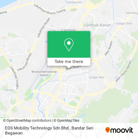 EDS Mobility Technology Sdn Bhd. map