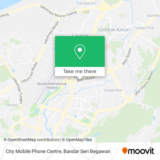 City Mobile Phone Centre map