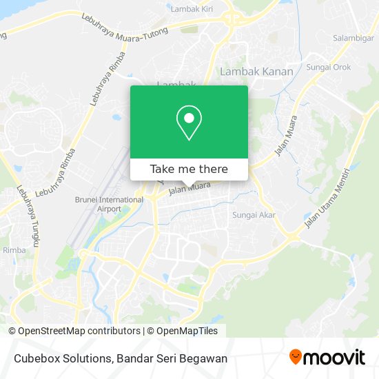 Cubebox Solutions map