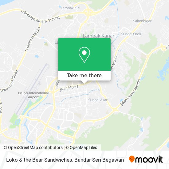 Loko & the Bear Sandwiches map