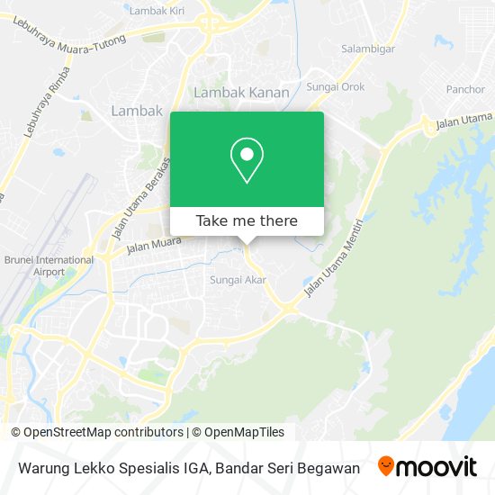 Warung Lekko Spesialis IGA map