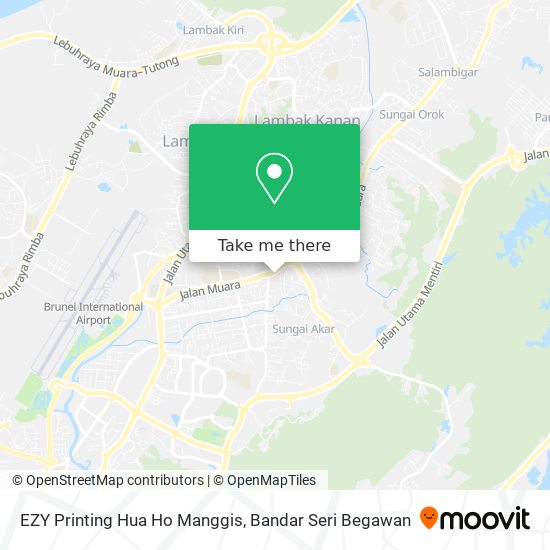EZY Printing Hua Ho Manggis map