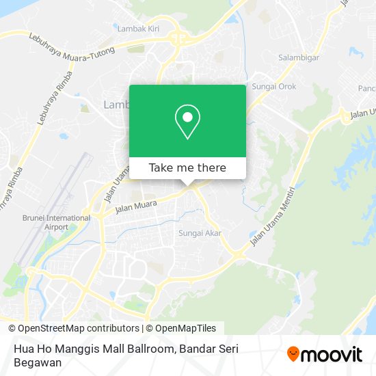 Hua Ho Manggis Mall Ballroom map