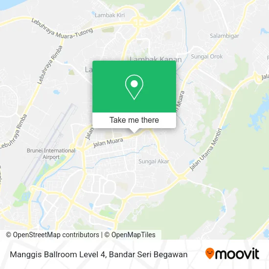 Manggis Ballroom Level 4 map