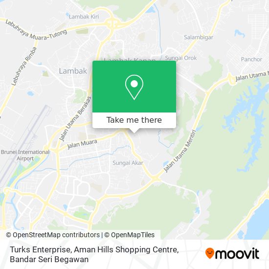 Turks Enterprise, Aman Hills Shopping Centre map
