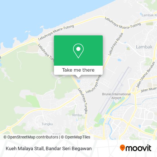 Kueh Malaya Stall map